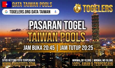 Data togelers taiwan  P A S A R A N TANGGAL R E S U L T
